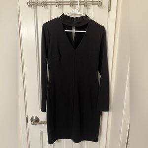 Black Cynthia Steffe Long Sleeve Bodycon Dress, Women’s Size 4